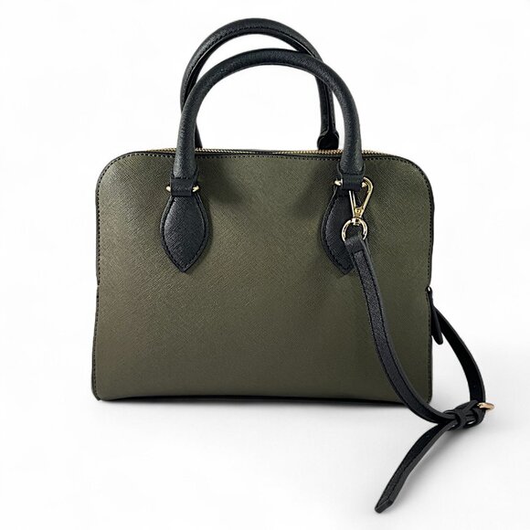 Guess Green Los Angeles Crossbody/Shoulder Straps Satchel Bag - Picture 4 of 12